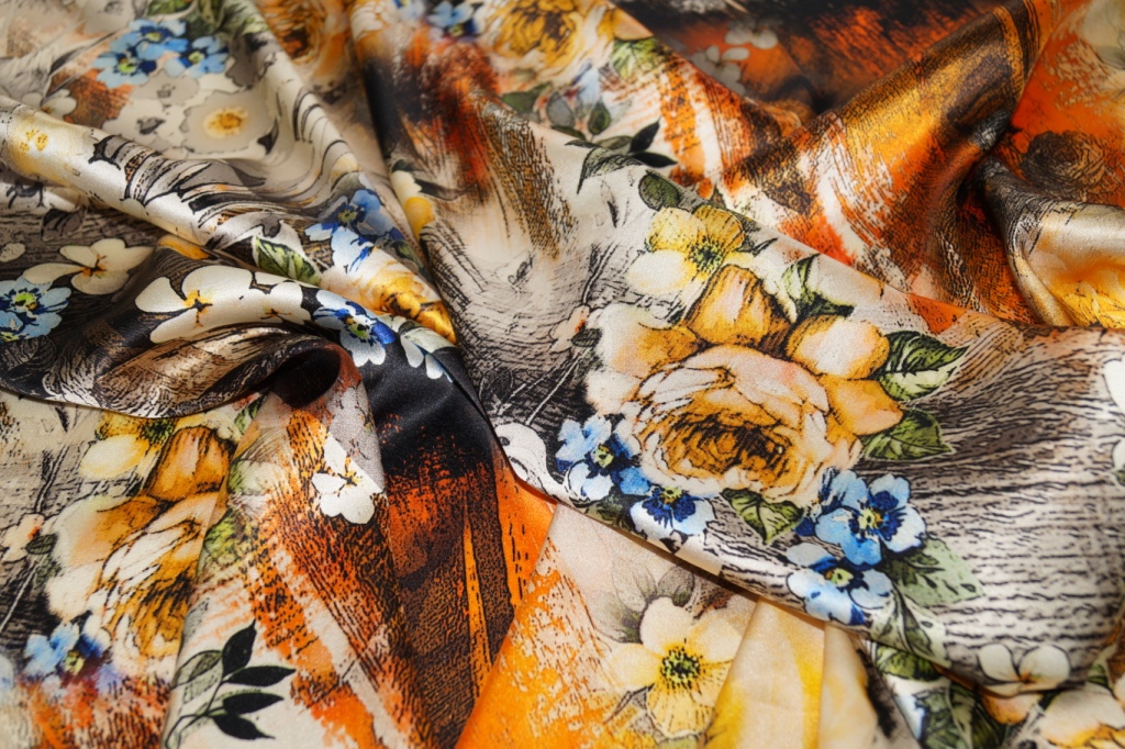 Шелк ткань Just Cavalli Шелк ткань Just Cavalli