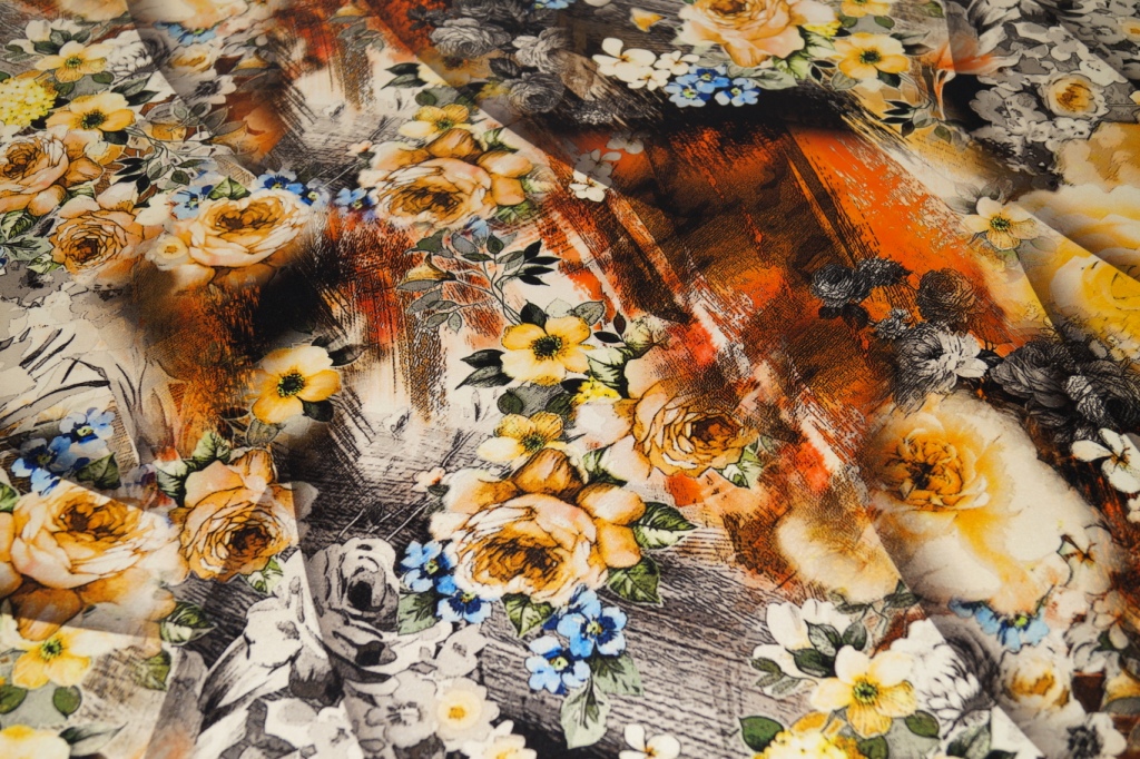 Шелк ткань Just Cavalli Шелк ткань Just Cavalli
