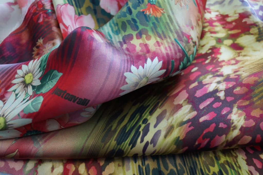 Шелк ткань Just Cavalli Шелк ткань Just Cavalli