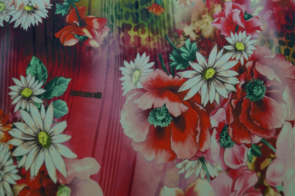 Шелк ткань Just Cavalli Шелк ткань Just Cavalli