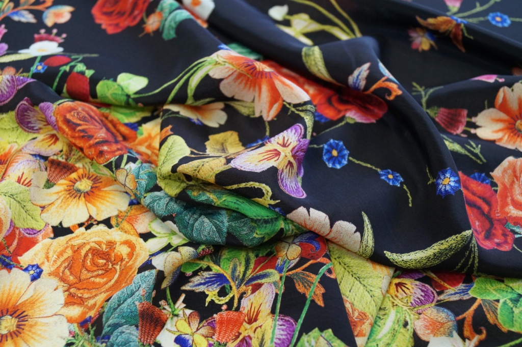 Шелк ткань Just Cavalli Шелк ткань Just Cavalli