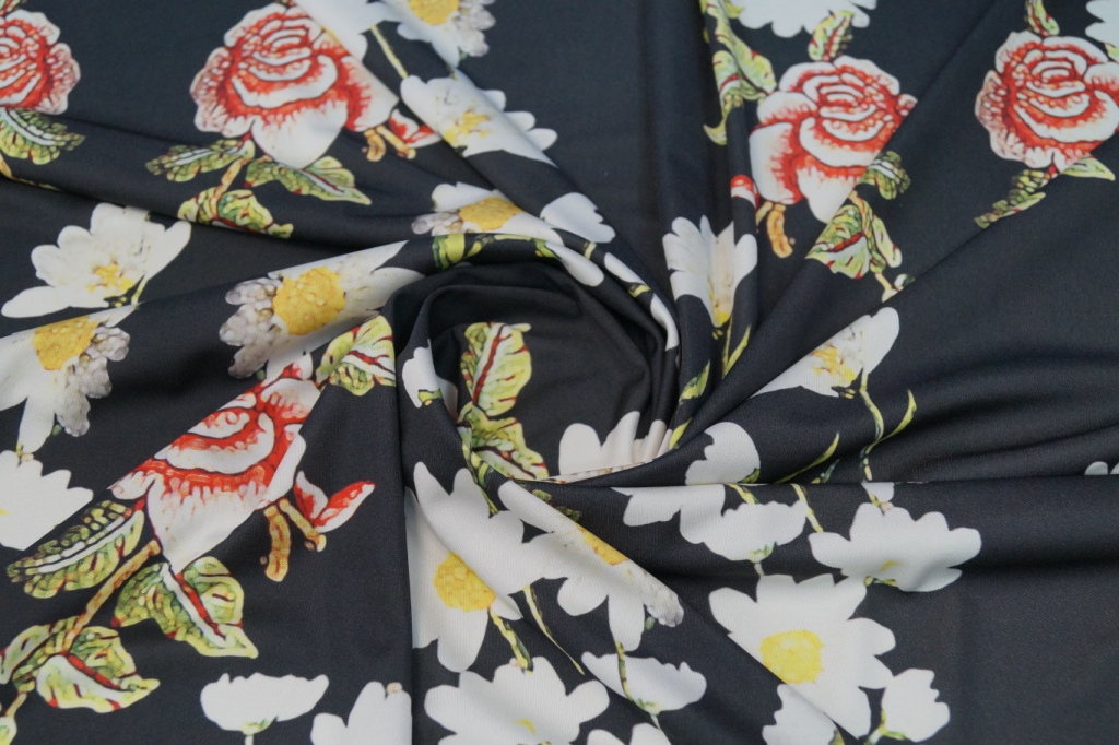 Шелк ткань трикотаж Dolce & Gabbana Шелк ткань трикотаж Dolce & Gabbana
