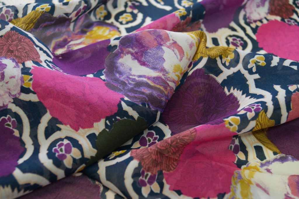 Шифон ткань Just Cavalli Шифон ткань Just Cavalli