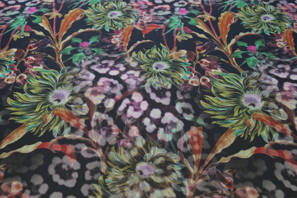 Шифон ткань Gucci Шифон ткань Gucci