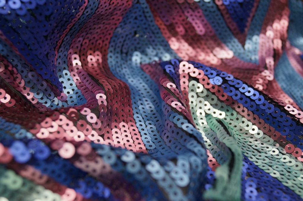 Ткань с пайетками Missoni Ткань с пайетками Missoni