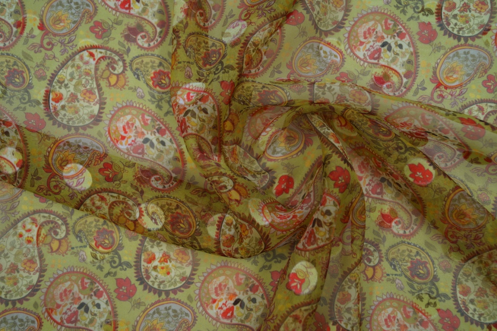 Шелк ткань деворе ETRO Шелк ткань деворе ETRO
