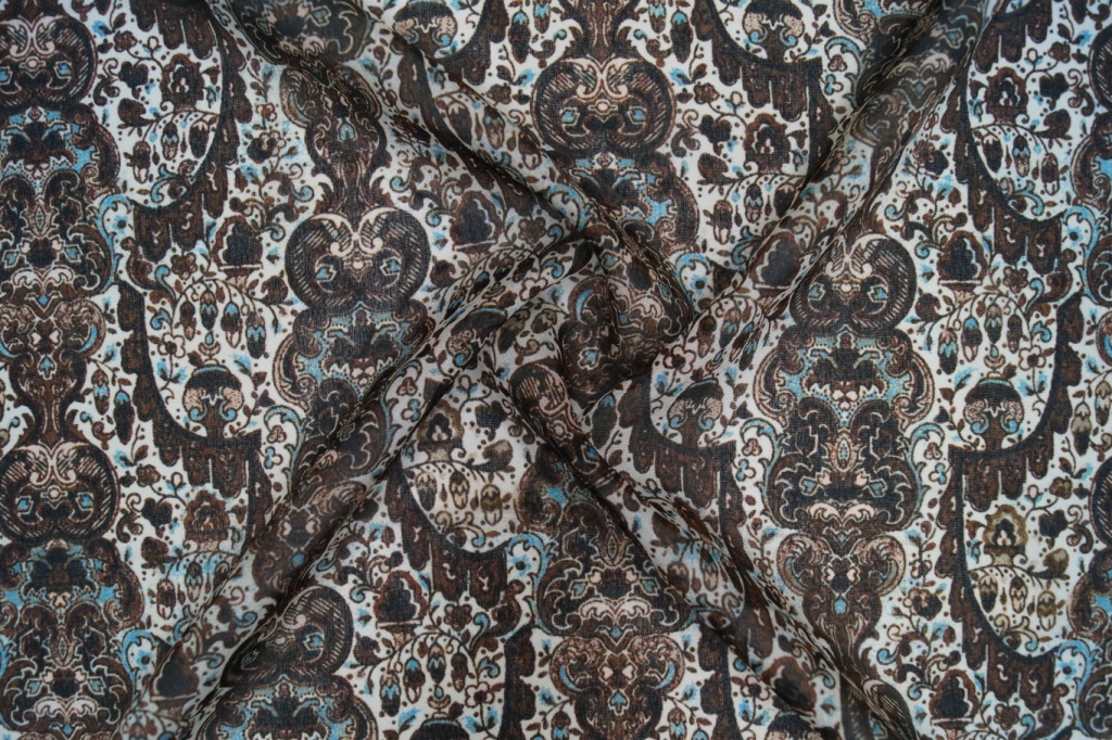 Шелк ткань Versace Шелк ткань Versace