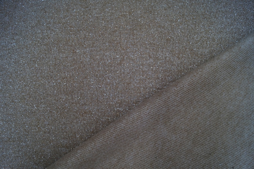 Трикотажная ткань с люрексом
