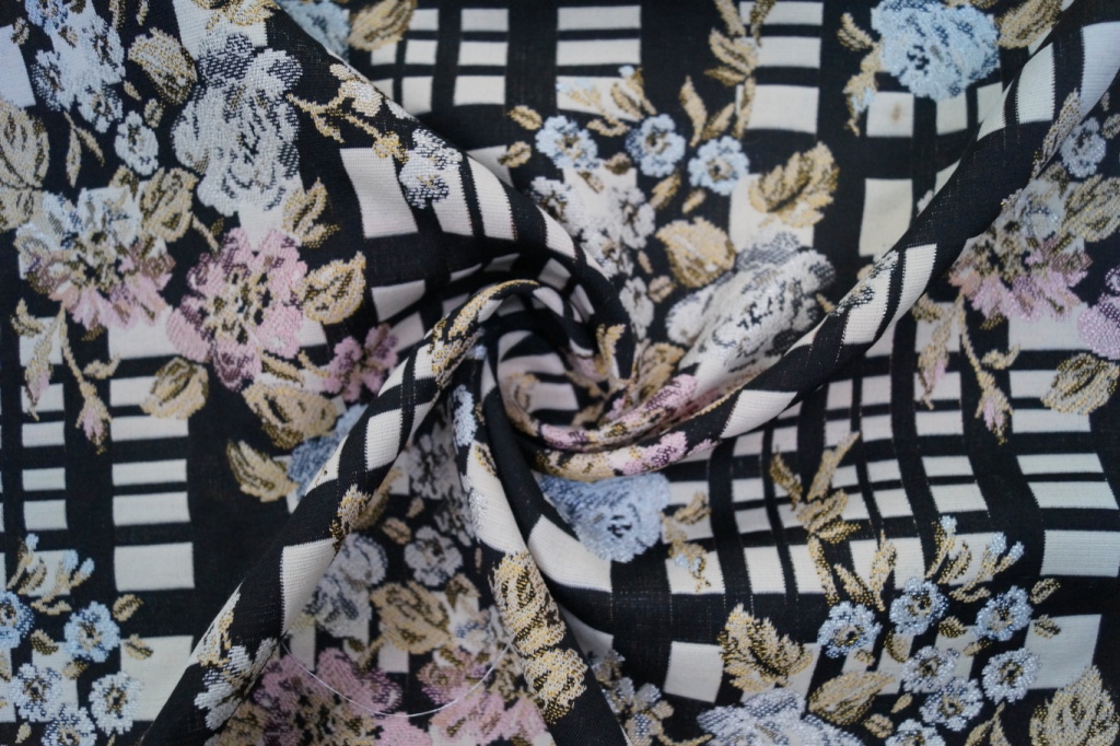 Жаккардовая ткань ETRO